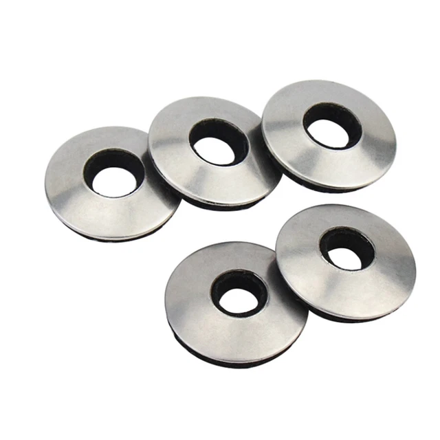 PATIKIL Afdichtringen Van Neopreenrubber Met Aluminium – M6,3 X 19 Mm, 100 Stuks, Voor Schokabsorptie En Lekvrije Afsluiting
