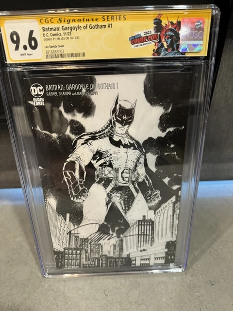 Batman Gargoyle Of Gotham **Rare** Jim Lee Variant Cgc🔥🔥