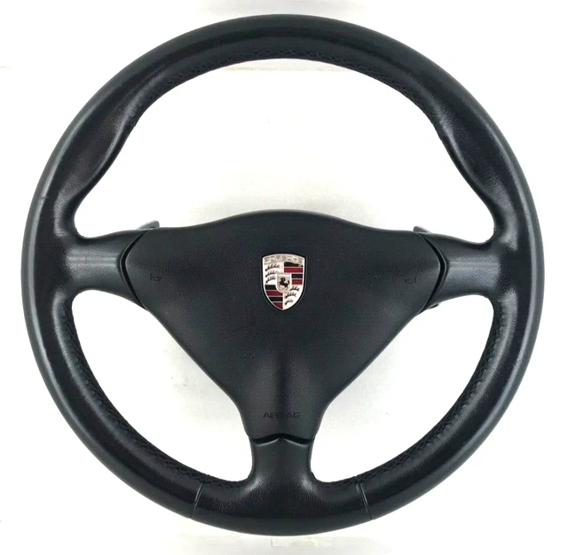 PORTACHIAVI ORIGINALE PORSCHE CON STEMMA IN PELLE NEL COLORE ROSSO