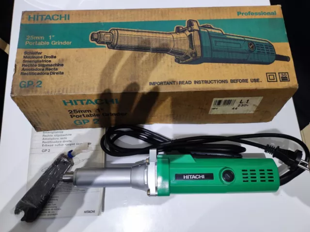 Smerigliatrice Assiale Hitachi GP2 New Old Stock