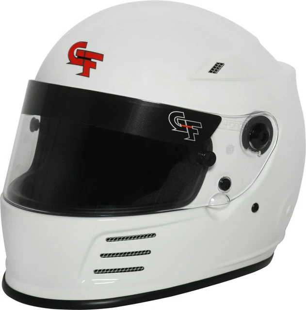 G-Force 13004Medwh Helmet Revo Medium White Sa2020