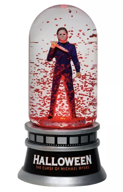 Halloween The Curse of MICHAEL MYERS Officially Licensed Light Up Snow Globe