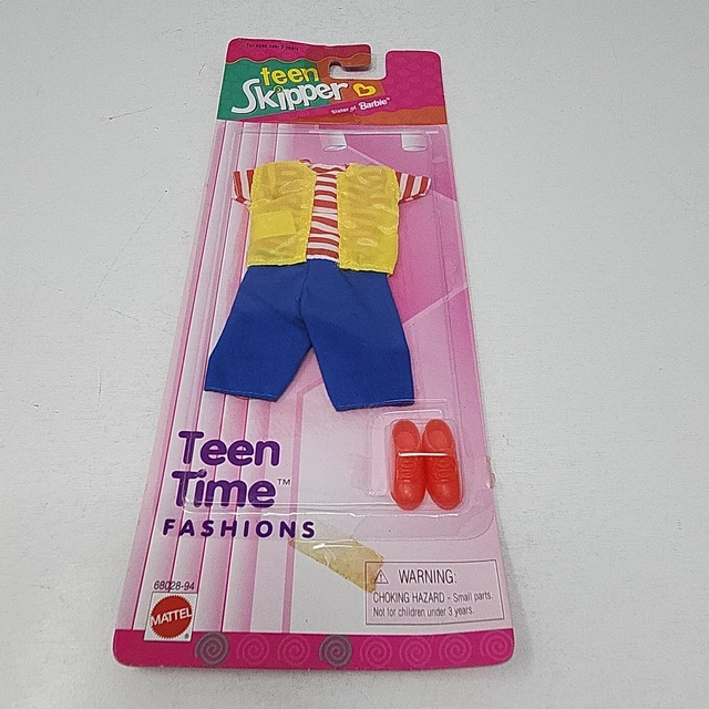 1996 Barbie Teen Time Fashions Skipper Courtney Doll Outfit Mattel 68028-94
