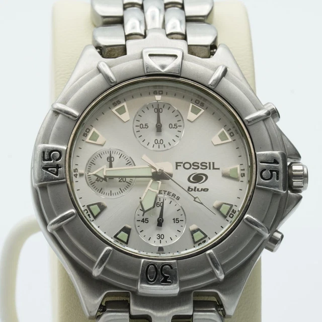 Montre Bracelet Chronographe Quartz Eric Chevillard - Modèle N2373 - Occasion Pour Homme