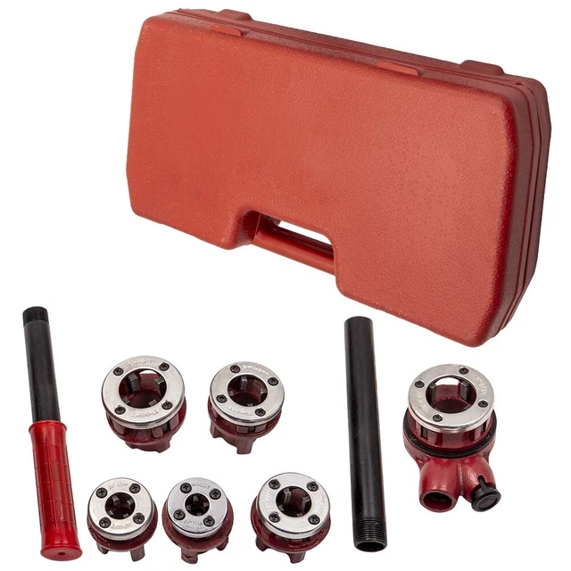 1/4'' 3/8'' 1/2'' 3/4'' Ratchet Pipe Threading Repair Kit Pipe Threading Kit