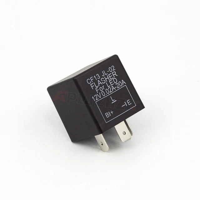 CF13 JL-02 3-PIN LED Flasher Relay For Car Turn Signal Light Hyper ...