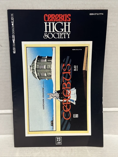 Cerebus High Society #23; Aardvark-Vanaheim | 48 Dave Sim