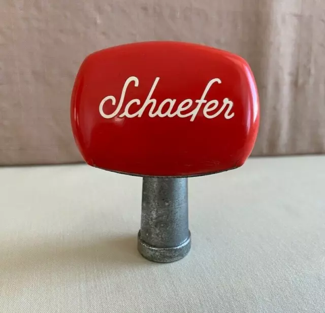 Vintage Knickerbocker Chrome Beer Tap Handle Knob in Original Box NIB