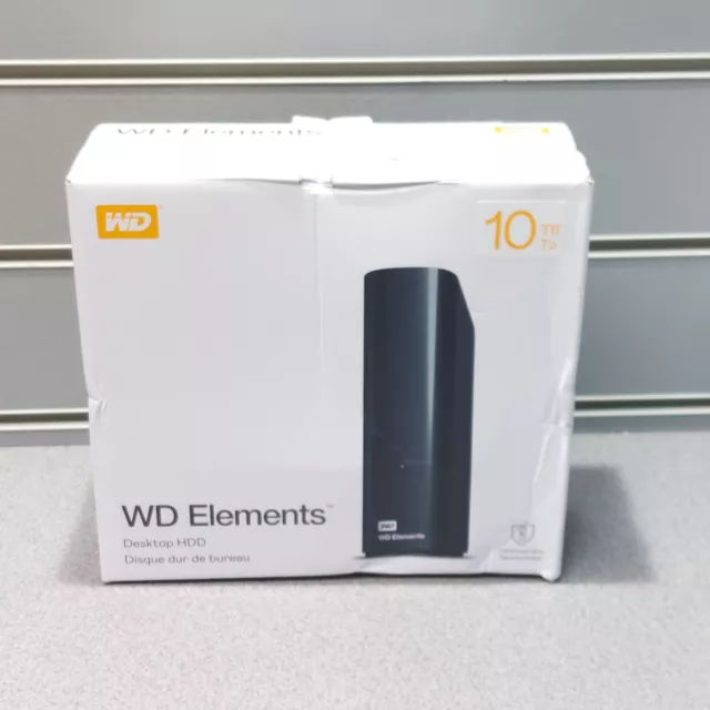 Western Digital 10TB Elements Desktop External Hard Drive