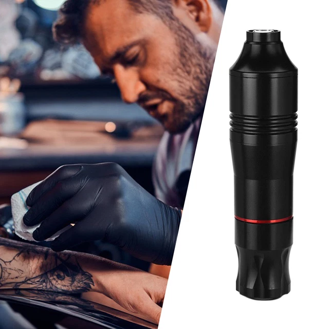 Máquina de tatuaje para principiantes mango ergonómico Fast Coloring Liner Shader tatuaje