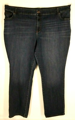 LEE Relaxed Fit Womens Denim Blue Jeans SIZE 28 W Straight Leg  Mid Rise Cotton