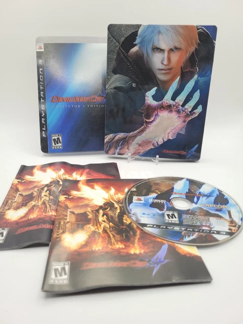 DEVIL MAY CRY 4 Special Edition Pizza Box Set PS4 Limited