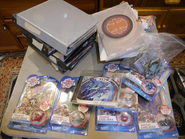 MAYBE THE WORLDS largest collection of BAKUGAN CARDS see the