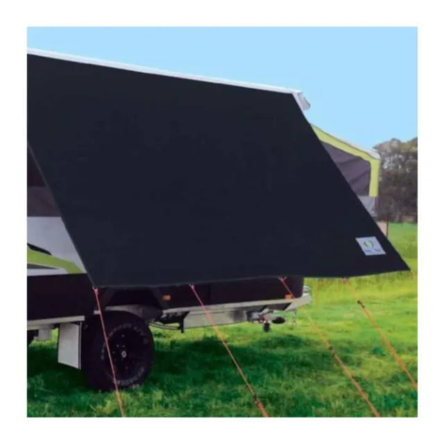 Coast Black 3.1m Kitchen Awning Privacy Sunscreen for Jayco Eagle Hawk Camper