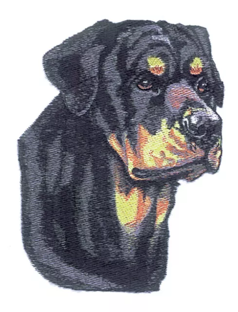 Embroidered Long-Sleeved T-Shirt - Rottweiler BT3069 Sizes S - XXL