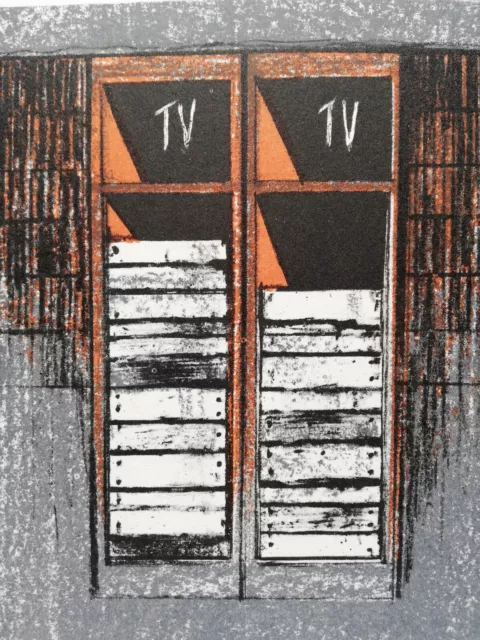 FABRIZIO PLESSI: "Armadio Proibito" Litografia Firmata, Numerata 74/80.STUPENDA!