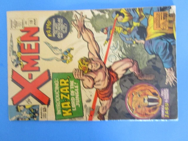 uncanny X-Men #10 1965 Kazar and Sabu 1st time (see details)