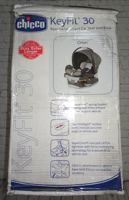Chicco KeyFit 30 Infant Car Seat and Base | Rear-Facing Seat for Infants 4-30 lb