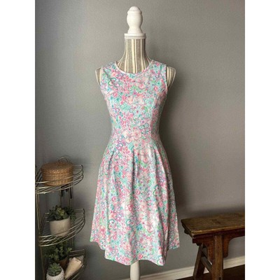 NWT Lilly Pulitzer Multi Resort White Love Bug Kinsey Midi Dress Womens Sz S