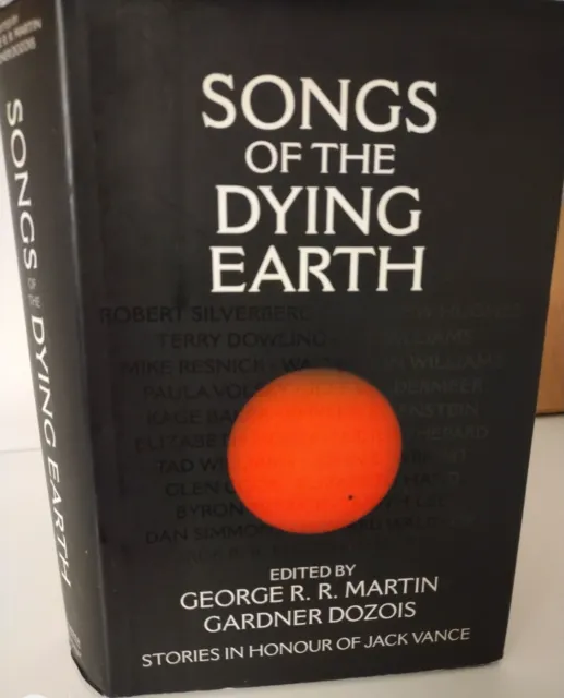 SIGNED, 1st Edition, Songs of the Dying Earth, Hardcover, George RR Martin