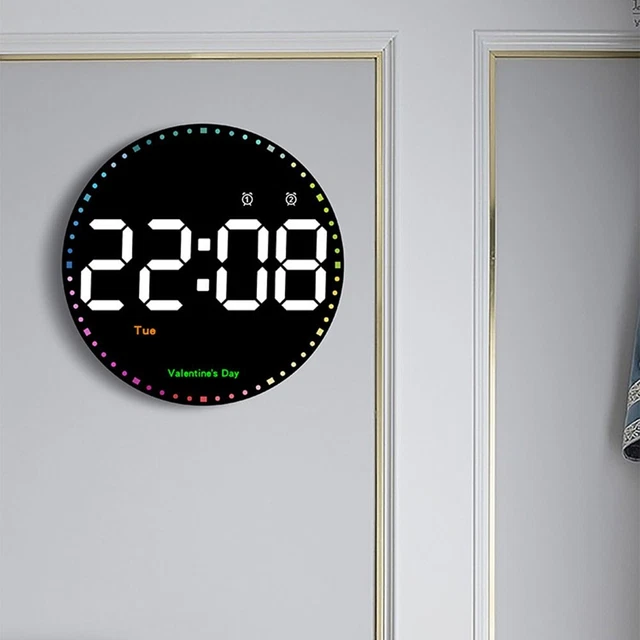 Orologio Digitale VHV Da 7 Pollici Con Calendario E Auto Dimming - Promemoria Per Alzheimer E Display Multilingua