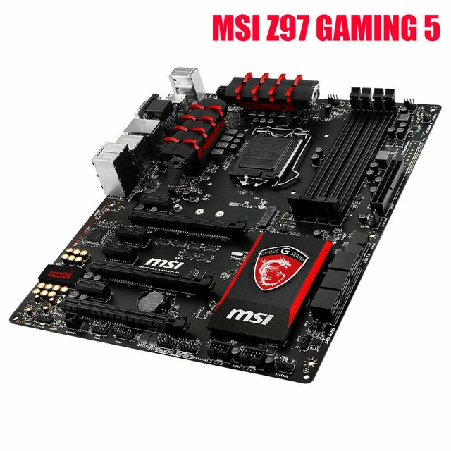 MSI Z97 GAMING 5 Motherboard MS-7917,LGA 1150, Intel Z97 Chipset,DDR3 ...
