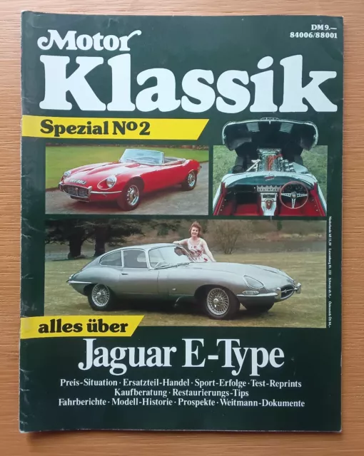 Motor Klassik Spezial Nr.2 Jaguar E-Type Sonderheft