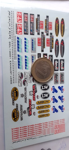 Décalcomanies Numéros De Portes Rallye 1/24 Noirs - 12x6 Mm, Fin De Stock, DCC12428