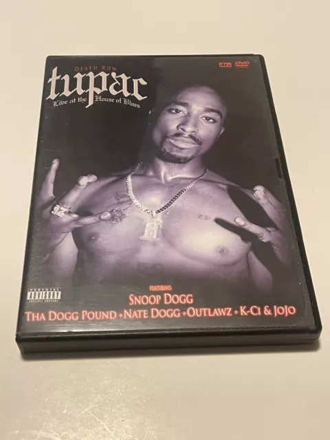 DVD: Tupac: Live at the House of Blues GREAT CONDITION