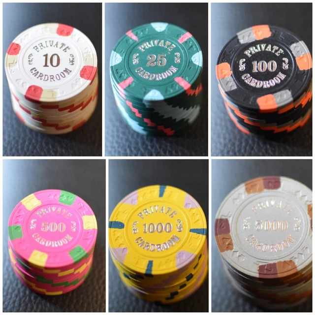 Set De Jetons De Poker Paulson – Casino New Yorker, 1017 Pièces, Neuf