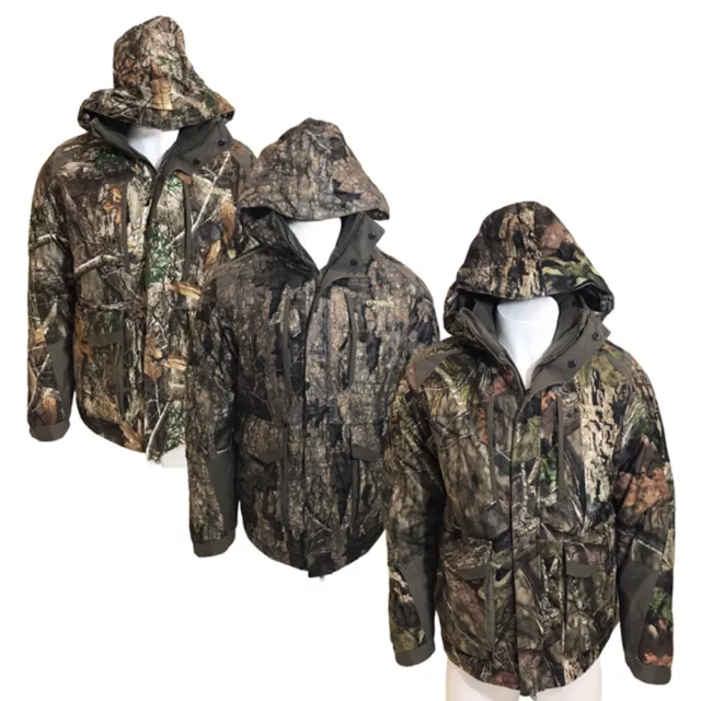 Mens REALTREE Camouflage Heavy Padded Waterproof Hunting Jacket Coat Shooting