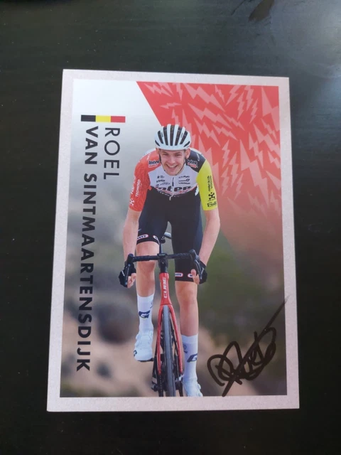 Carte postale cp postcard cyclisme cycling RIIS RIJS 1992 signé signed