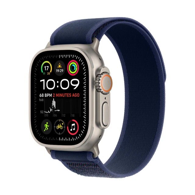 APPLE WATCH ULTRA 2 GPS + Cellular 49mm Natural Titanium Blue Trail