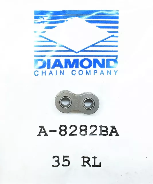 DIAMOND CHAIN COMPANY 35RL Chain Link A-8282BA [Lot of 38] NOS