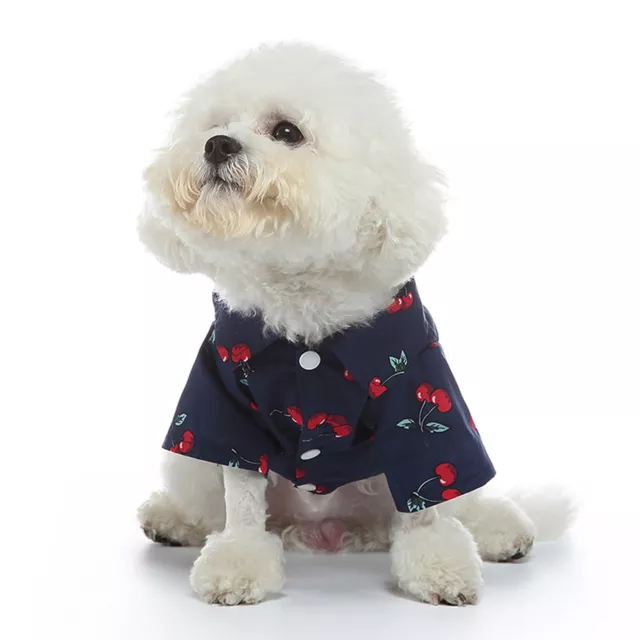 (9) Chemise 'été En Polyester Pour Chien Lavable Réutilisable