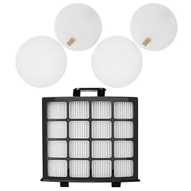 Ensemble de filtres en mousse et feutre parfaitement adapté pour aspirateur Sha