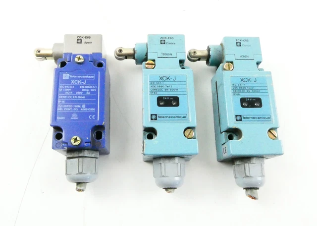 3x TELEMECANIQUE XCK-J + ZCK-E65 POSITION SWITCH - set of 3