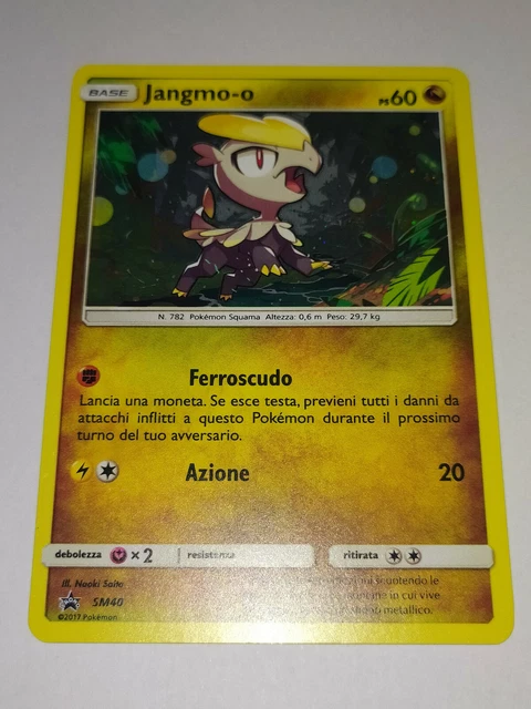 JANGMO-O - HOLO - Promo - Sm40 - Black Star - Ita - Pokemon EUR 1 