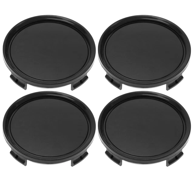 Center Caps For Rims SET OF 4 Mercedes-Benz Classic Black 75MM Wheel ...