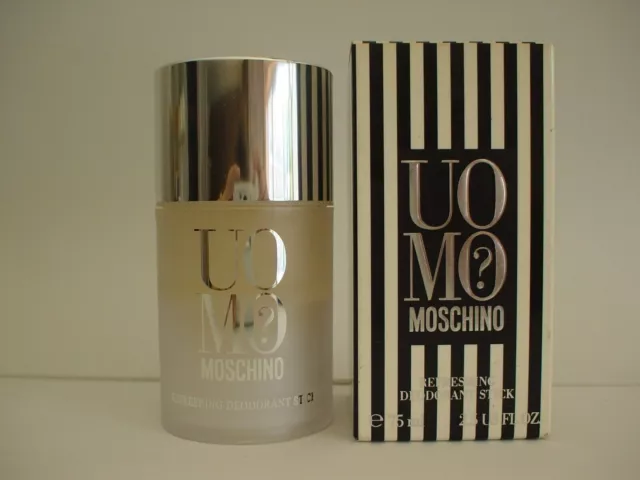 Moschino Uomo perfumed deodorant deo stick 75 ml (2.5 oz) Neu