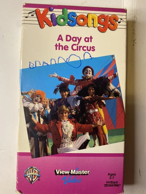 KIDSONGS - A Day at the Circus (VHS) rare $14.42 - PicClick CA