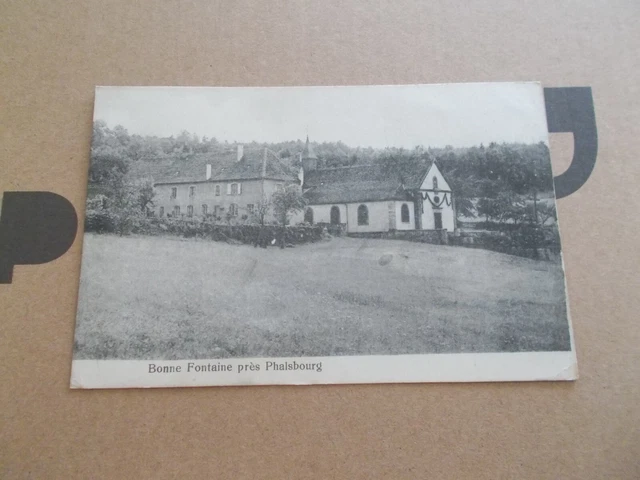 Cpa  57 Bonne Fontaine Pres Phalsbourg  Moselle