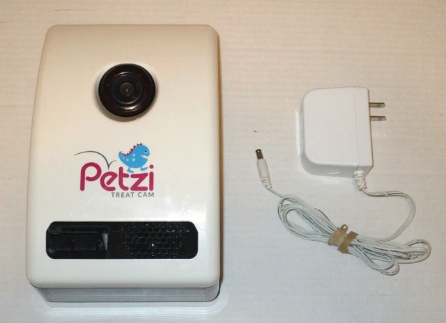 Cámara de tratamiento Petzi: cámara Wi-Fi para mascotas y dispensador de golosinas