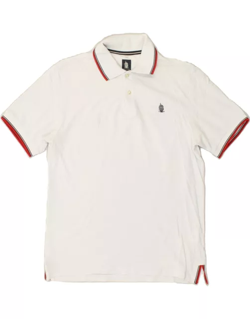 MARINA YACHTING Polo Shirt Uomo Large Cotone Bianco AH02