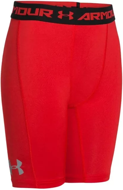 Under armour Giovani 'Ua Coolswitch Aderente Pantaloncini Corti - Rosso, XL