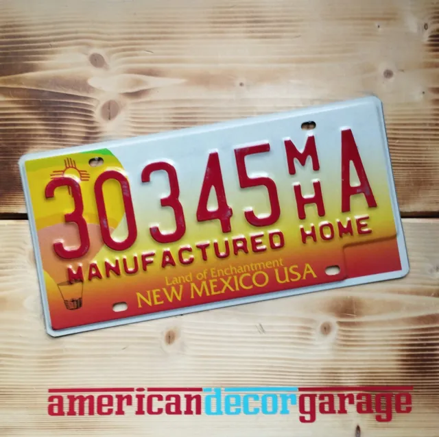 USA Nummernschild/Kennzeichen/license plate * New Mexico Manufactured Home*