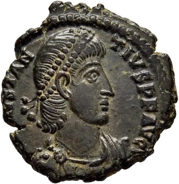 Fitz Antiochia Constantius Ii Caesar Ae Follis Soldier Horseman @Bdr441