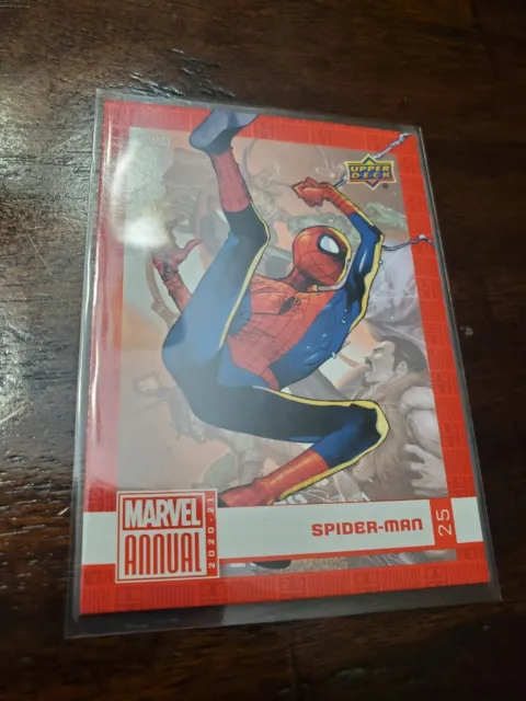 SPIDER-MAN / Marvel Annual 2020-21 (UD 2022) BASE Trading Card #25.