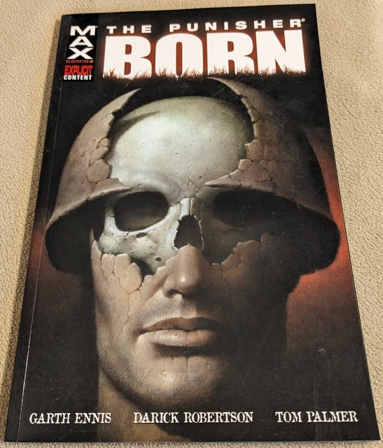 The Punisher Born Trade Paperback TPB - Marvel MAX Comics - First Printing