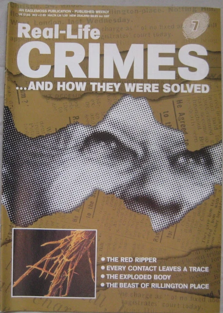 REAL-LIFE CRIMES EAGLEMOSS magazine Issue 7 - The Red Ripper Andrei ...